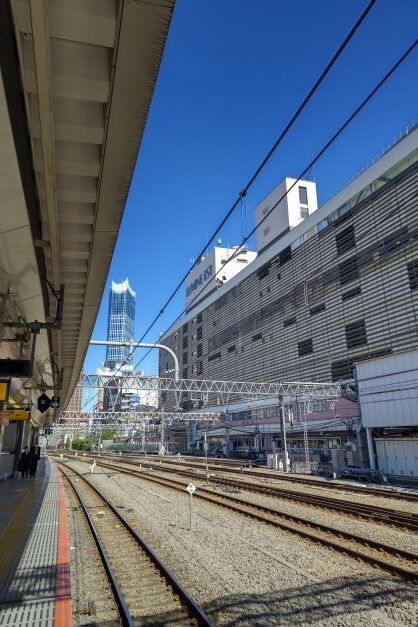 新宿ホーム東様子.JPG